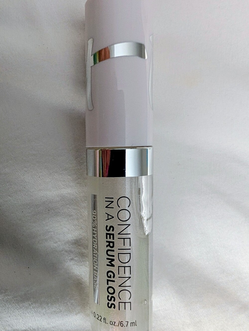 IT Cosmetics Confidence In A Lip Serum & Gloss Self-assured Clear With Shimmer
